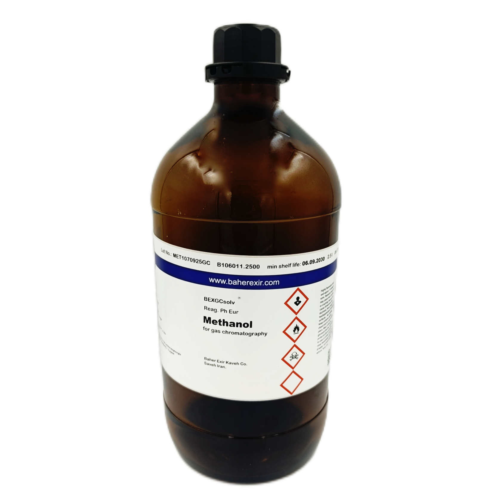 Methanol for gas chromatography