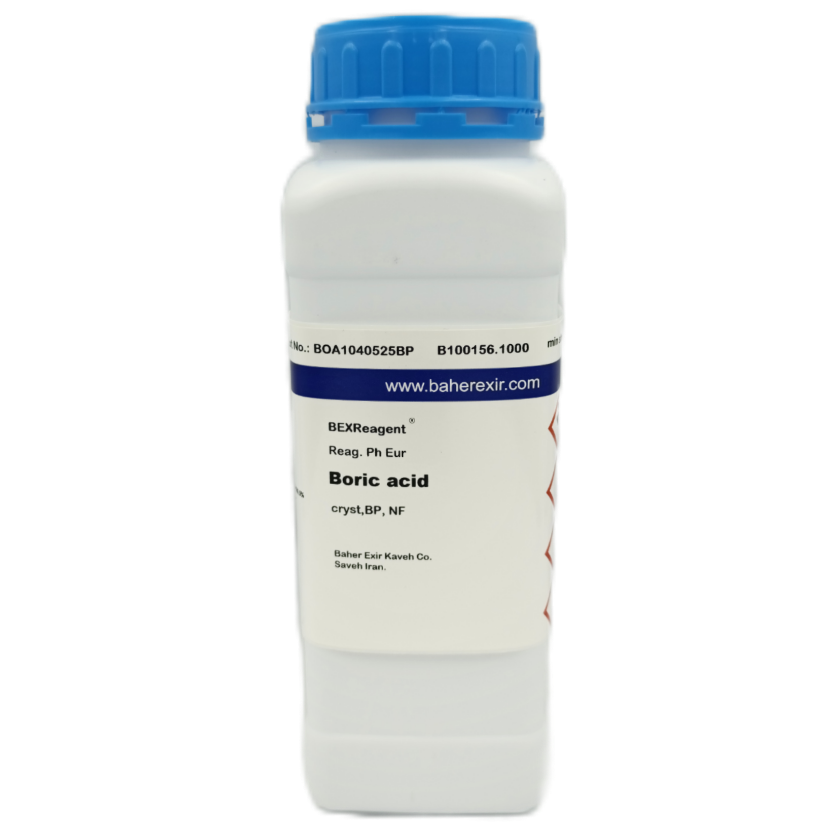 Boric acid cryst., Ph Eur,BP,JP,NF