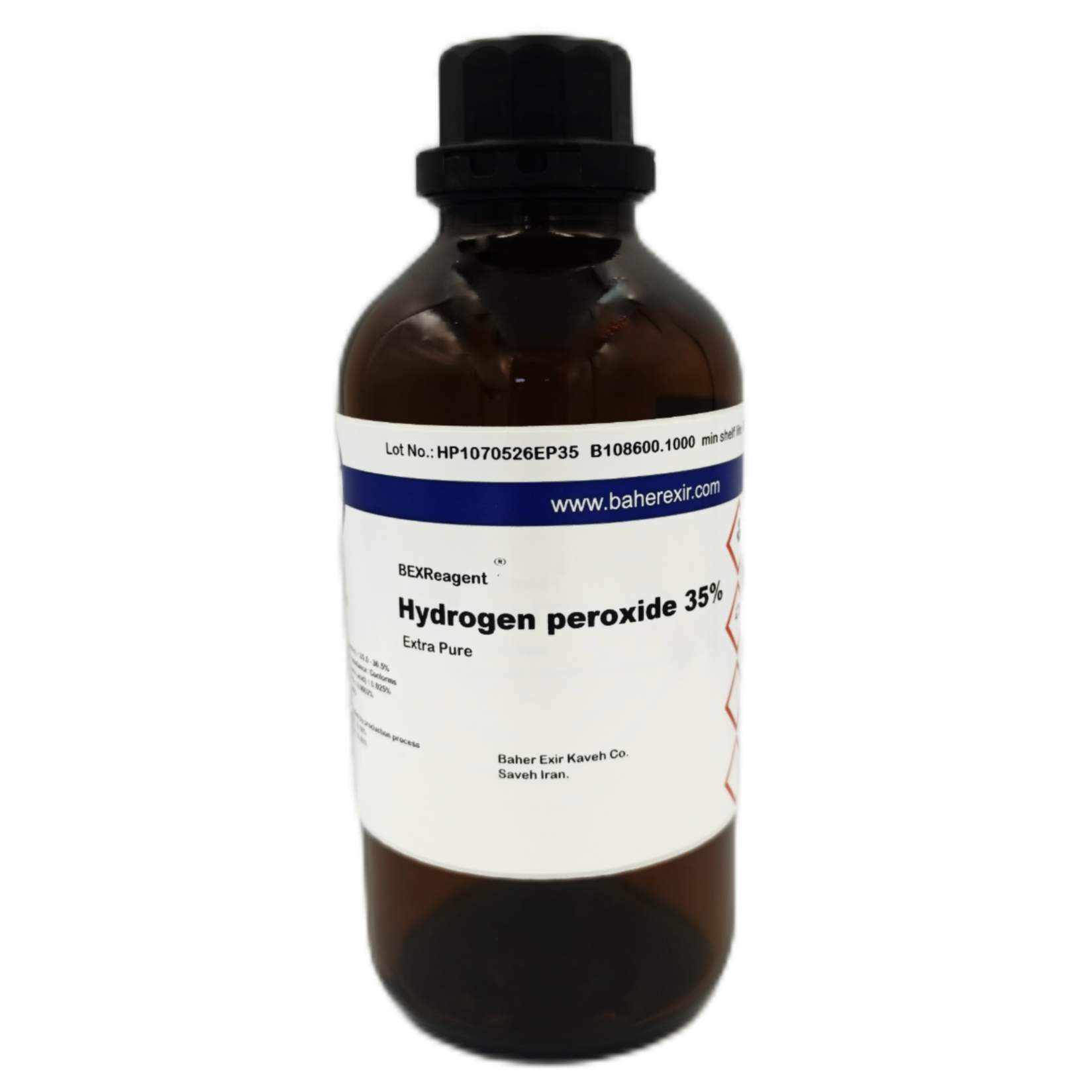Hydrogen peroxide 35% Extra Pure