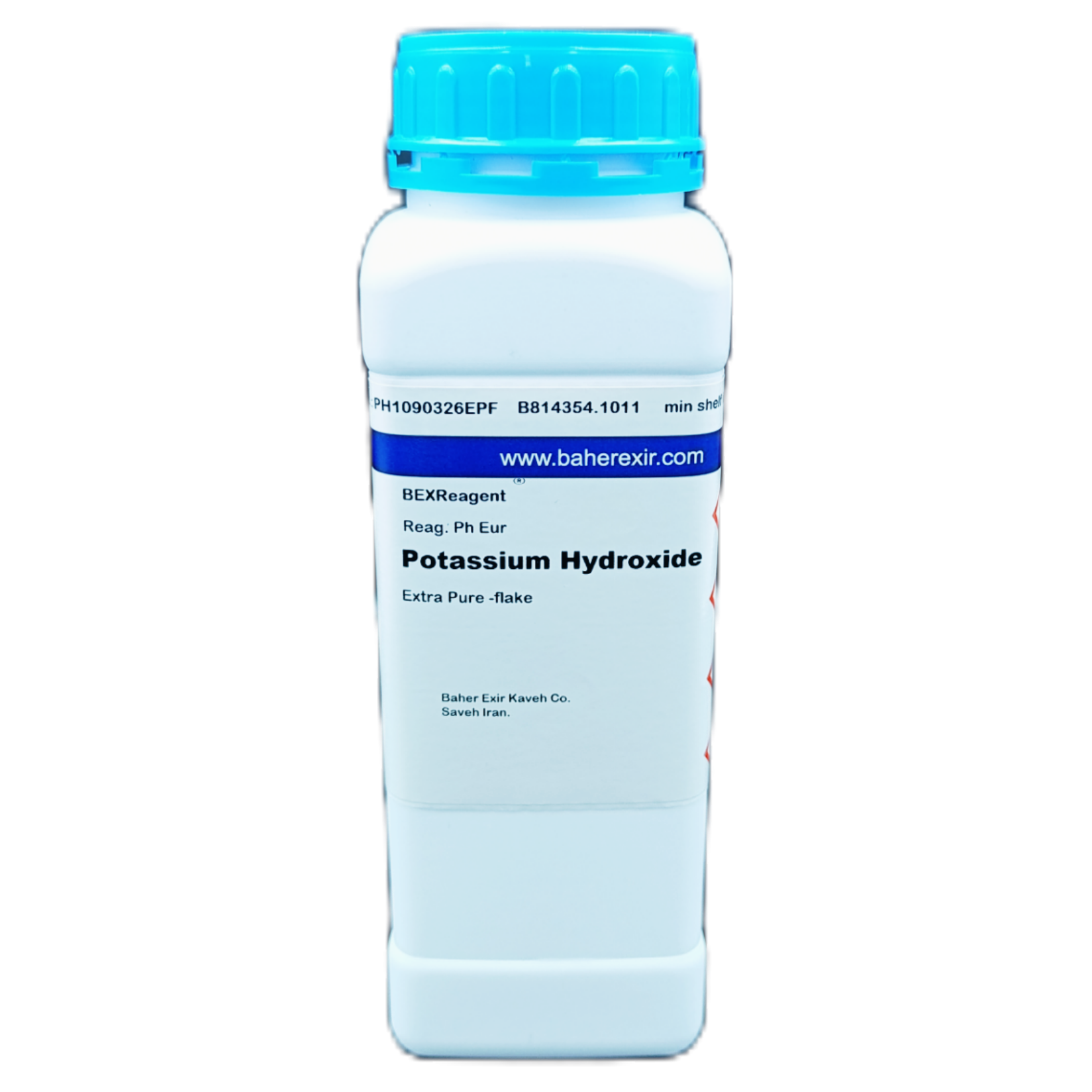 Potassium hydroxide flake for synthesis