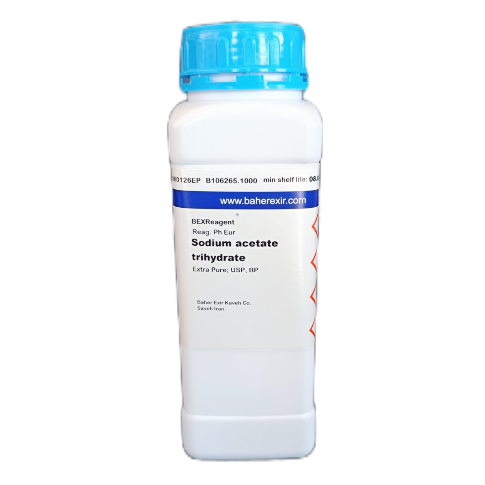 Sodium acetate trihydrate extra pure Ph Eur, BP,JP,USP